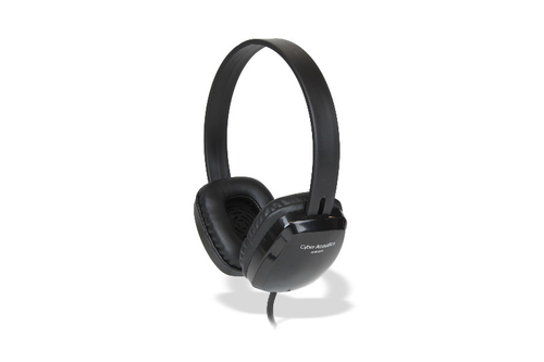 Cyber Acoustics ACM-6005 headphones/headset Wired Head-band Music Black
