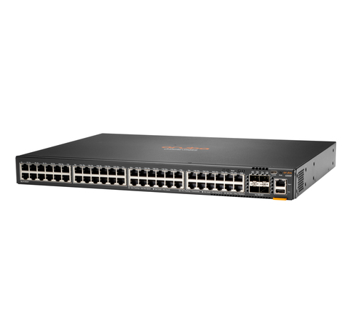 Aruba 6200F 48G 4SFP+ Managed L3 Gigabit Ethernet (10/100/1000) 1U Black