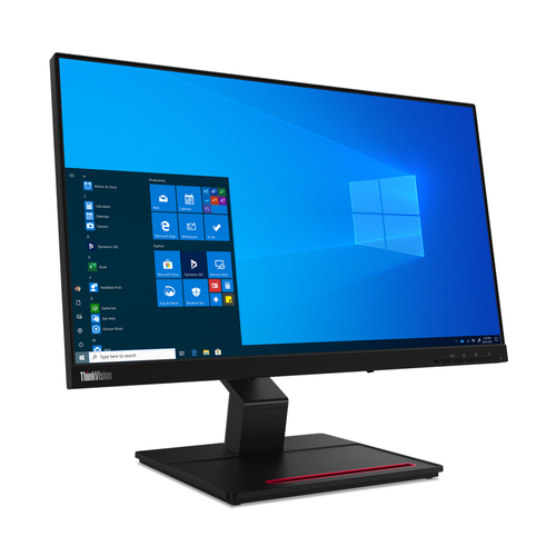 Lenovo ThinkVision T24t-20 60.5 cm (23.8") 1920 x 1080 pixels Full HD LED Touchscreen Capacitive Black