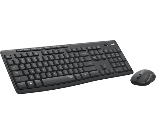 Logitech MK295 keyboard Mouse included RF Wireless Black