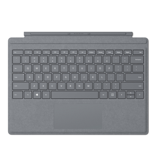 Microsoft Surface Pro Signature Type Cover Platinum Microsoft Cover port