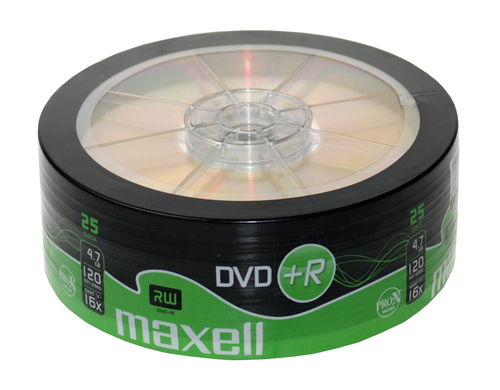 Maxell DVD+R 4.7 GB 25 pc(s)