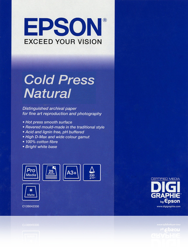 Epson Cold Press Natural 44"x 15m