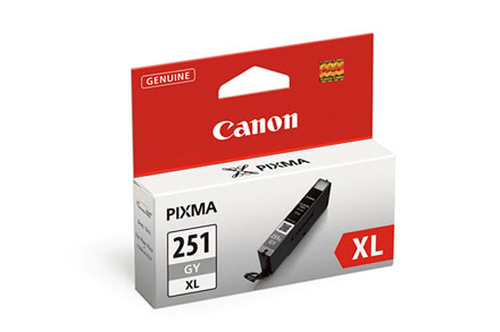 Canon CLI-251GY XL ink cartridge 1 pc(s) Original High (XL) Yield Grey