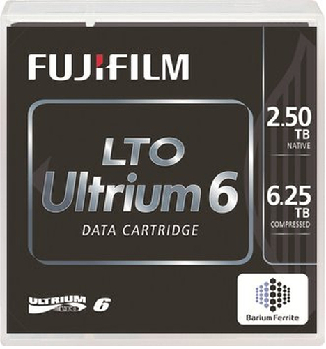 Fujifilm LTO Ultrium 6 tape Blank data tape 2.5 TB 1.27 cm