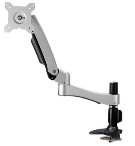 Amer Networks AMR1APL monitor mount / stand 66 cm (26") Black, Silver Desk