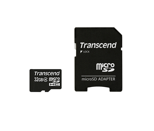 Transcend TS32GUSDHC4 memory card 32 GB MicroSDHC Class 4