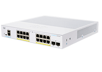 Cisco CBS350-16P-2G-NA network switch Managed L2/L3 Gigabit Ethernet (10/100/1000) Silver