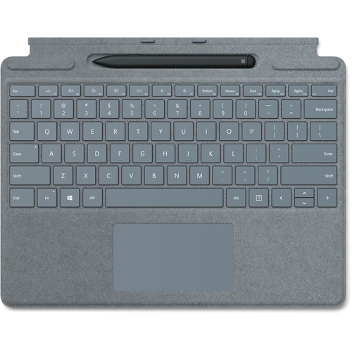 Microsoft Surface Pro X Blue Microsoft Cover port QWERTY US English