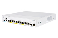 Cisco CBS350-8P-E-2G-NA network switch Managed L2/L3 Gigabit Ethernet (10/100/1000) Silver