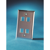 Legrand KSSS4 wall plate/switch cover Stainless steel