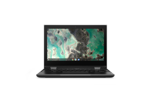 Lenovo 500e N4120 Chromebook 29.5 cm (11.6") Touchscreen HD Intel® Celeron® N 8 GB LPDDR4-SDRAM 64 GB eMMC Wi-Fi 5 (802.11ac) ChromeOS Black