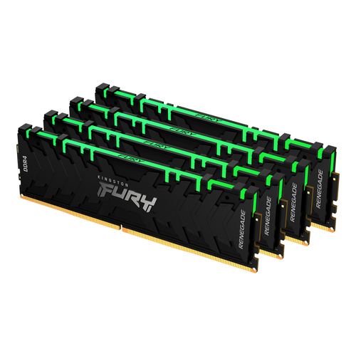 Kingston Technology FURY Renegade RGB memory module 128 GB 4 x 32 GB DDR4 3200 MHz