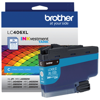 Brother LC406XLCS ink cartridge 1 pc(s) Original High (XL) Yield Cyan