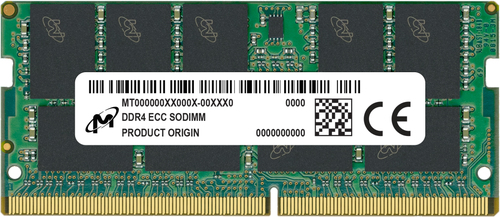 Micron MTA18ASF2G72HZ-3G2R1R memory module 16 GB 1 x 16 GB DDR4 3200 MHz ECC