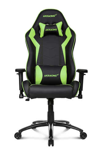 AKRacing SX PC gaming chair Padded seat Black, Green