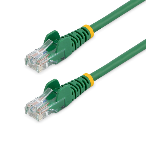 StarTech.com 15 ft Green Snagless Category 5e (350 MHz) UTP Patch Cable networking cable 4.57 m