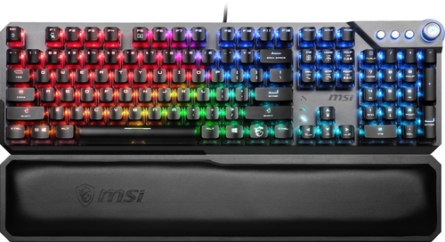 MSI VIGOR GK71 SONIC - BLUE SWITCHES keyboard USB QWERTY Black