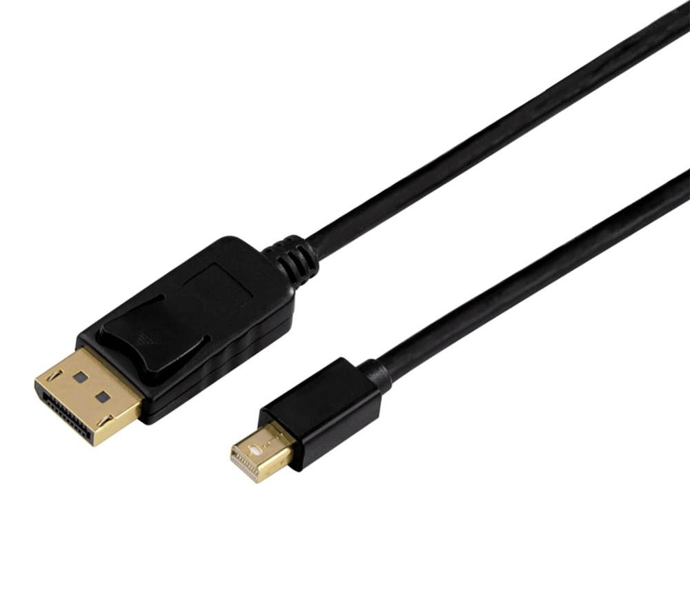 Axiom MDPMDPM06K-AX câble DisplayPort 1,8 m Mini DisplayPort Noir