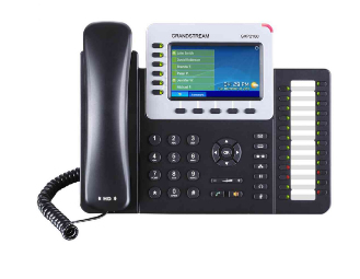 Grandstream Networks GXP-2160 IP phone Black 6 lines TFT