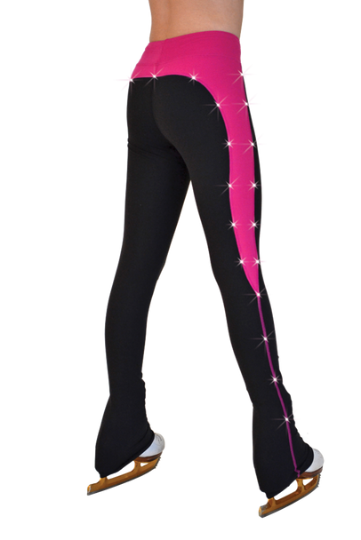 PS08 SupplPS08 Supplex Rider Style Figure Skating Pants with Crystalsex Rider Style Figure Skating Pants with Crystals