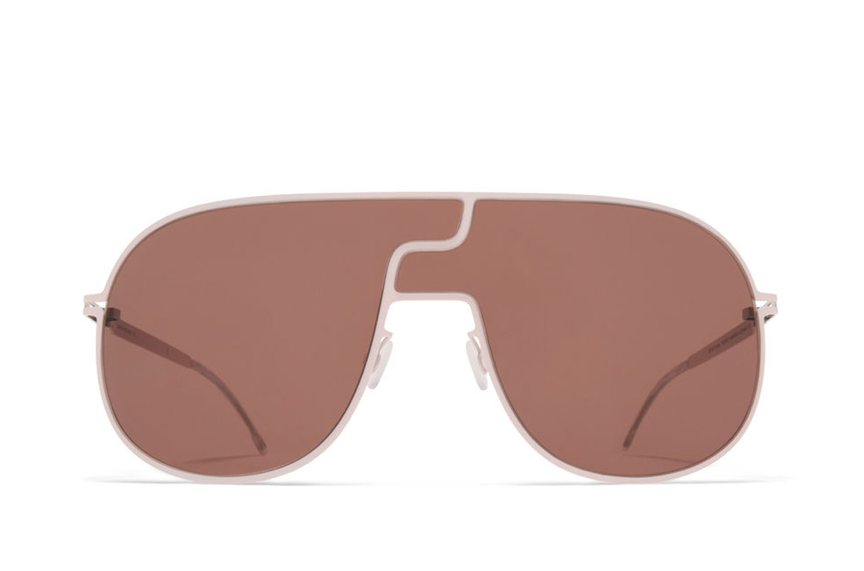 小物 MYKITA STUDIO 13.2 Ebony Brown/Pink Clay MYKITA - Studio 13.2 Sunglasses | Specs Collective