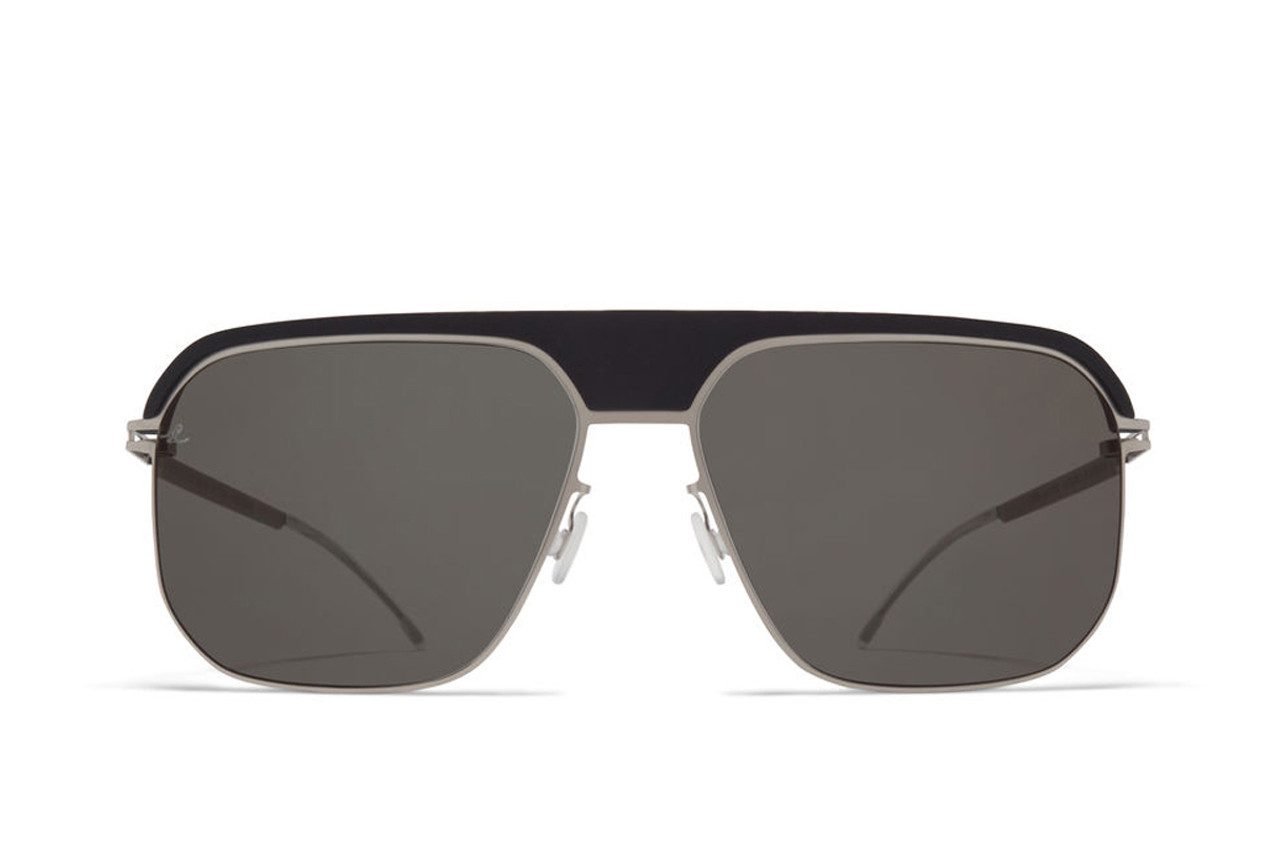 pitch black aviator sunglasses