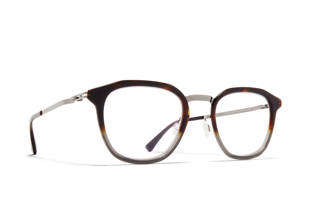 サングラス Mykita FW25 Mykita - PAVI A81 - 797 (PAVI A81 797) Mykita - Pavi - Lite - Shiny Silver Black - Metal Glasses