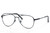 Bevel optical glasses, metal glasses, japanese eyewear