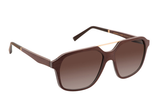 Gold & Wood glasses, luxury, opthalmic eyeglasses