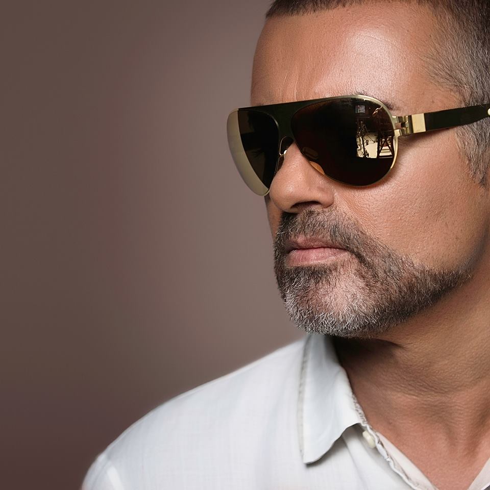 George Michael wearing the MYKITA FRANZ Sunglasses
