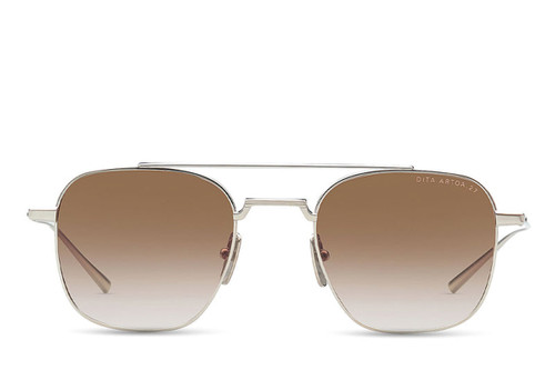 サングラス DITA Dita - ARTOA.57 - yellow gold (ARTOA 57 YELLOW GOLD) artoa27sunsilverfr__03919.