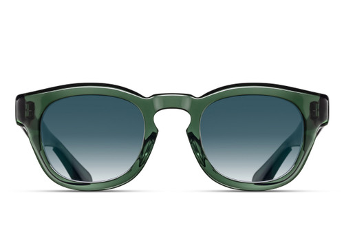 サングラス MATSUDA Matsuda - M1037.SG - bottle green grey gradien Matsuda M1037 - Bottle Green Sunglasses | italist
