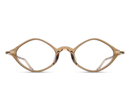 メガネ MATSUDA Matsuda - M2066.RX - caramel brushed gold cle M2066 | MATSUDA | ESSENTIAL Collection | Exclusive Eyewear