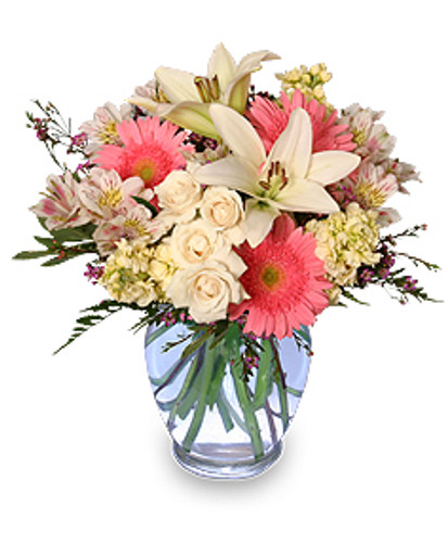 WELCOME BABY GIRL Flower Arrangement