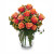 CORAL SUNSET Bouquet of Roses