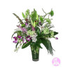 "Top Shelf" Flower Arrangement by Designer Denise of Dragonfly Flowers