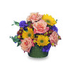 COTTAGE GARDEN FLOWERS Basket Arrangement