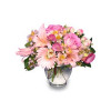 DELICATE AFFECTION Pink Floral Vase