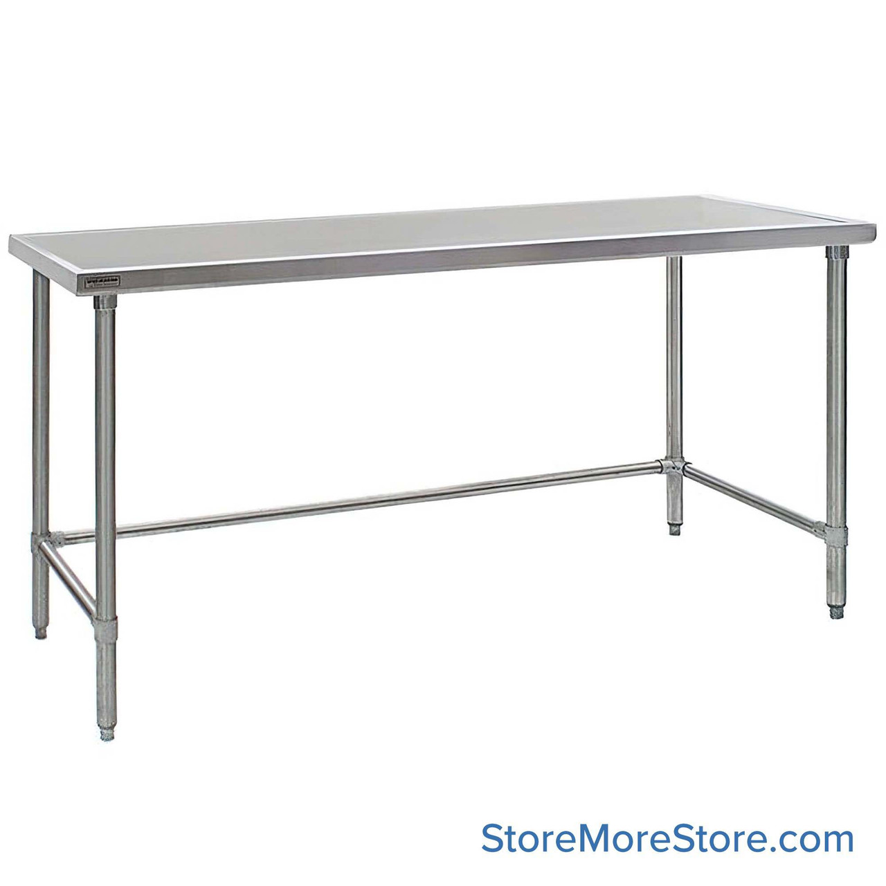 Stainless Steel Table 72''W x 24''D x 35.13''H - T2472STB