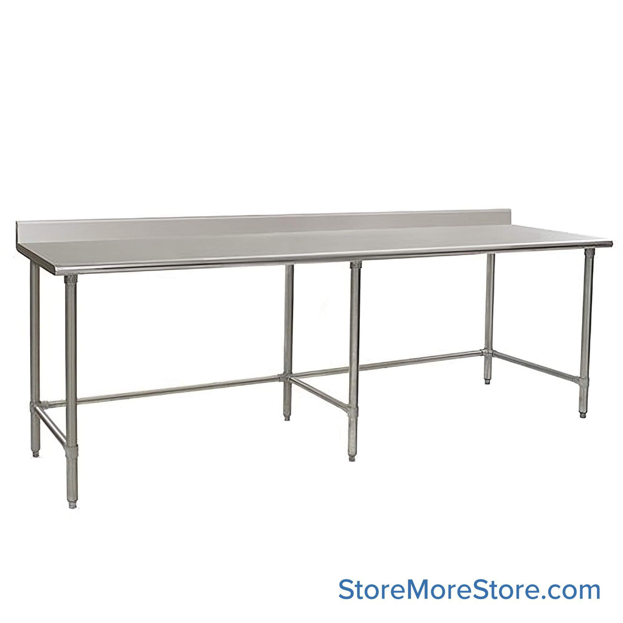 Stainless Steel Table 96''W x 24''D x 35.13''H - T2496STEB-BS