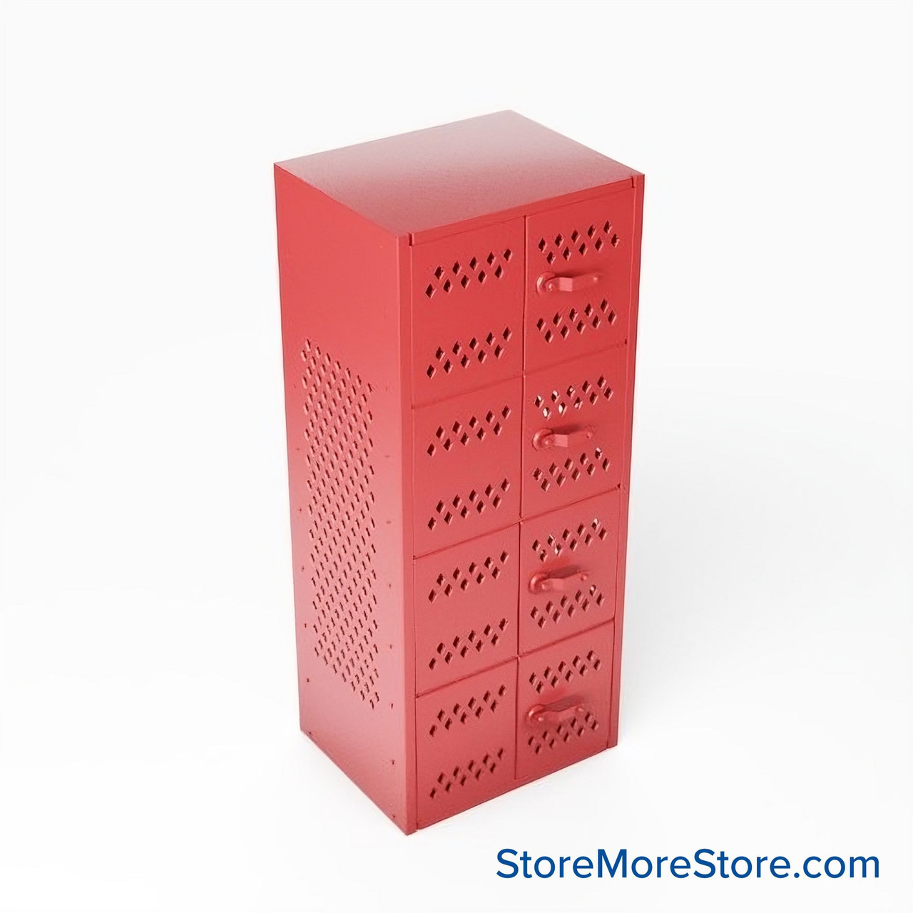 Gear Locker, 36'' W x 24'' D x 72'' H, 2 Tiers, Solid Door, Solid Side