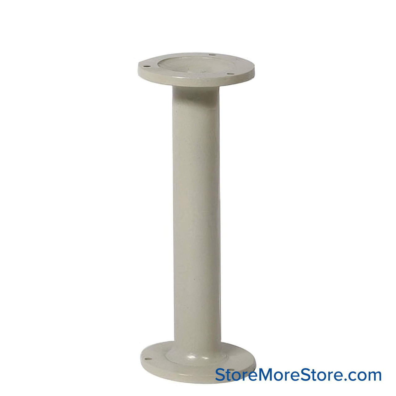 Locker Bench Pedestals, 6" W x 6" D x 16.75" H, Tubular