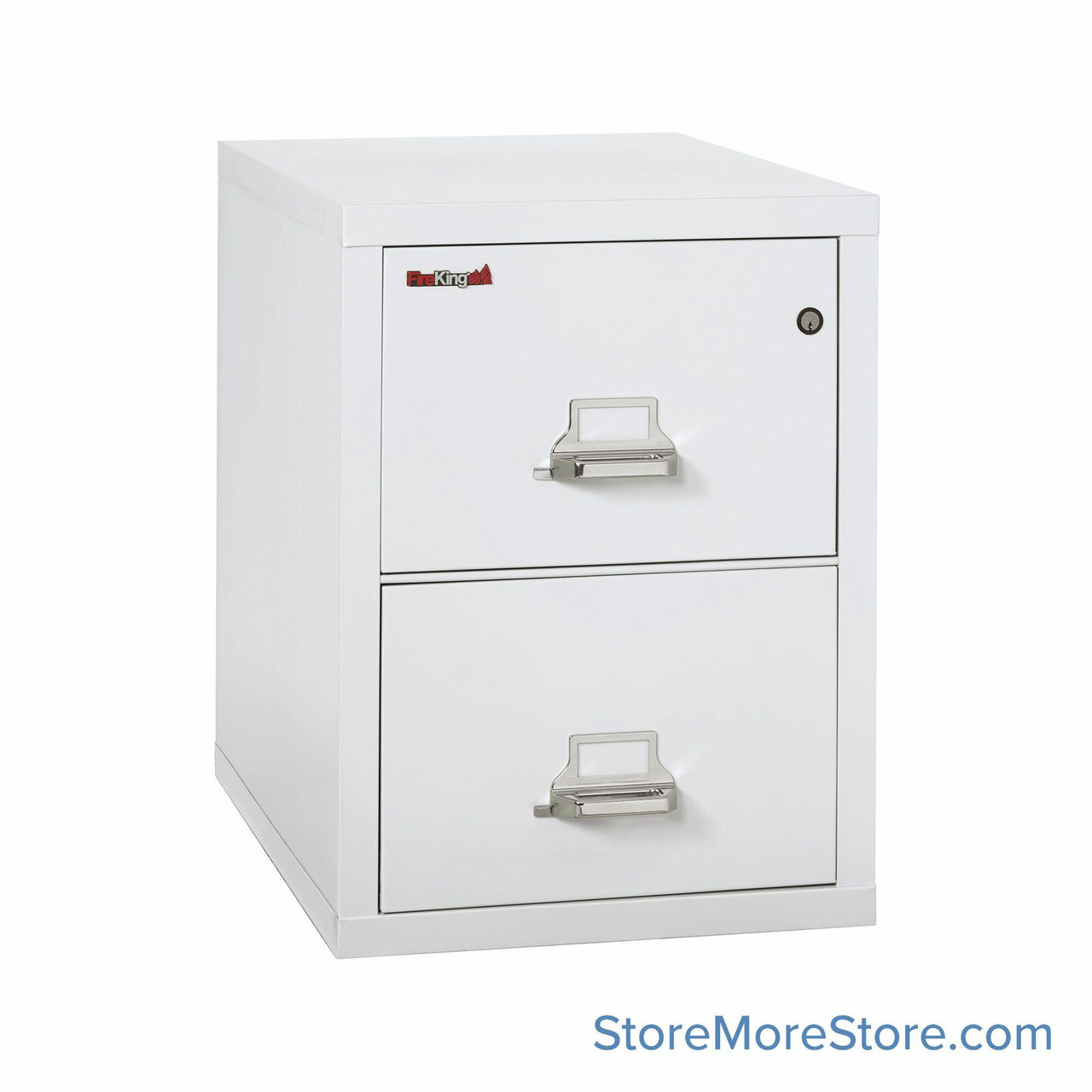 FireKing Vertical File Cabinets, 20.75" W x 31.5" D x 27.75" H, 2 Drawers