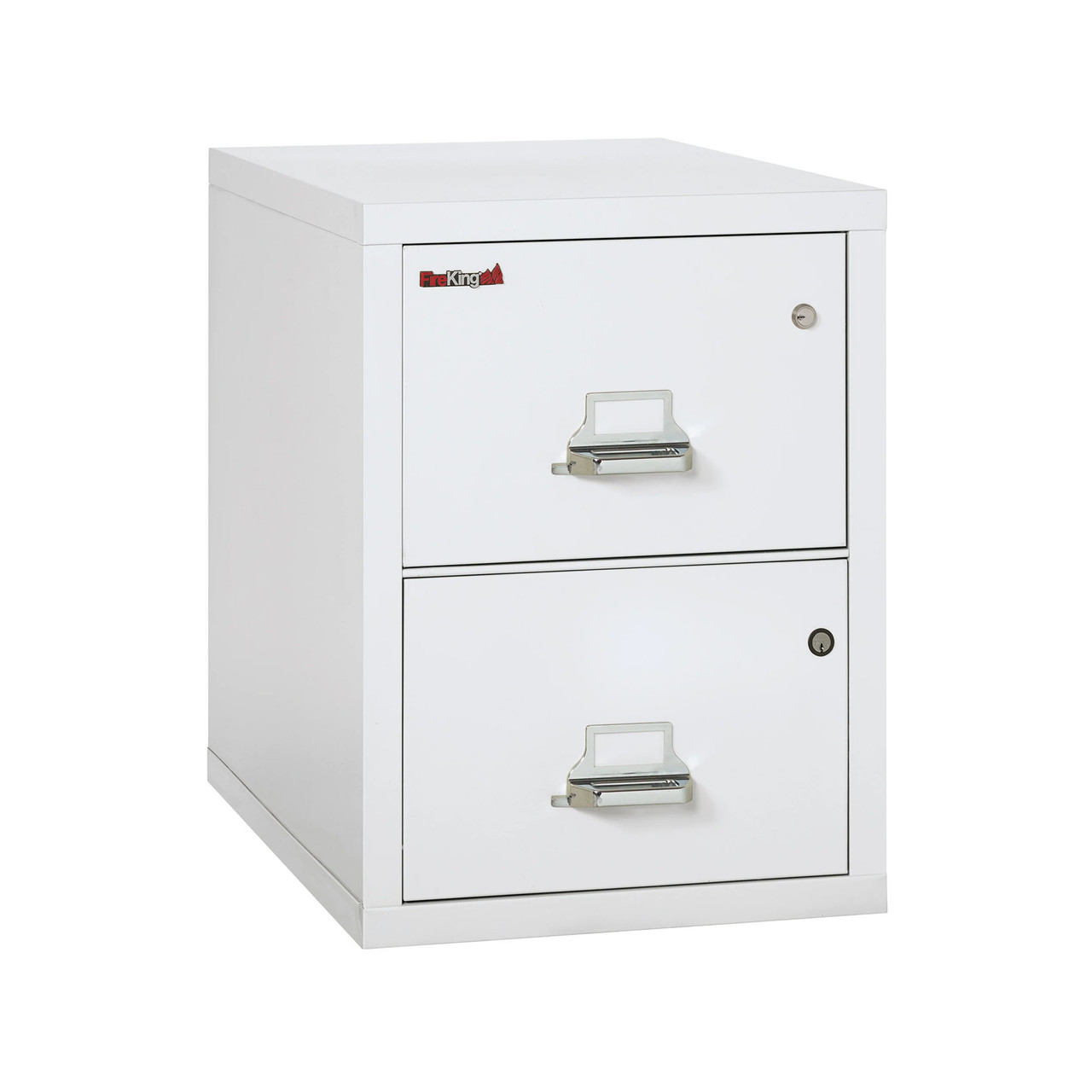 FireKing Safe-in-a-File Vertical Cabinet, 20.75" W x 31.5" D x 27.75" H, 2 Drawers