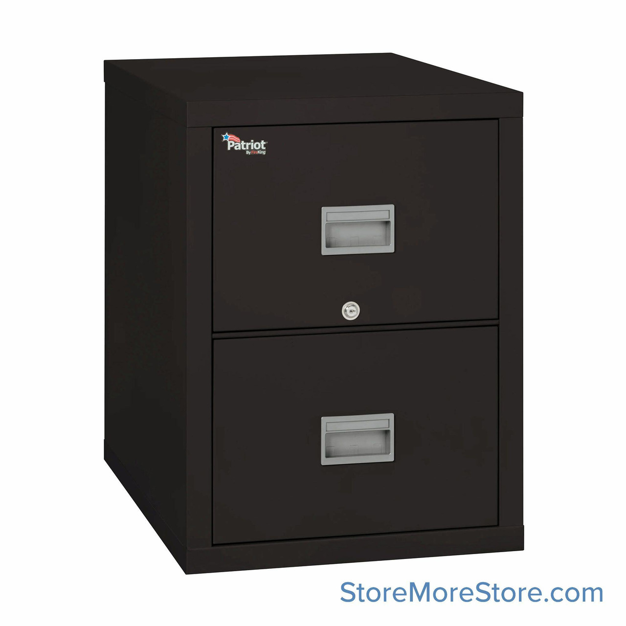 FireKing Fireproof Vertical File Cabinets, 20.75" W x 31.5" D x 27.75" H, 2 Drawers