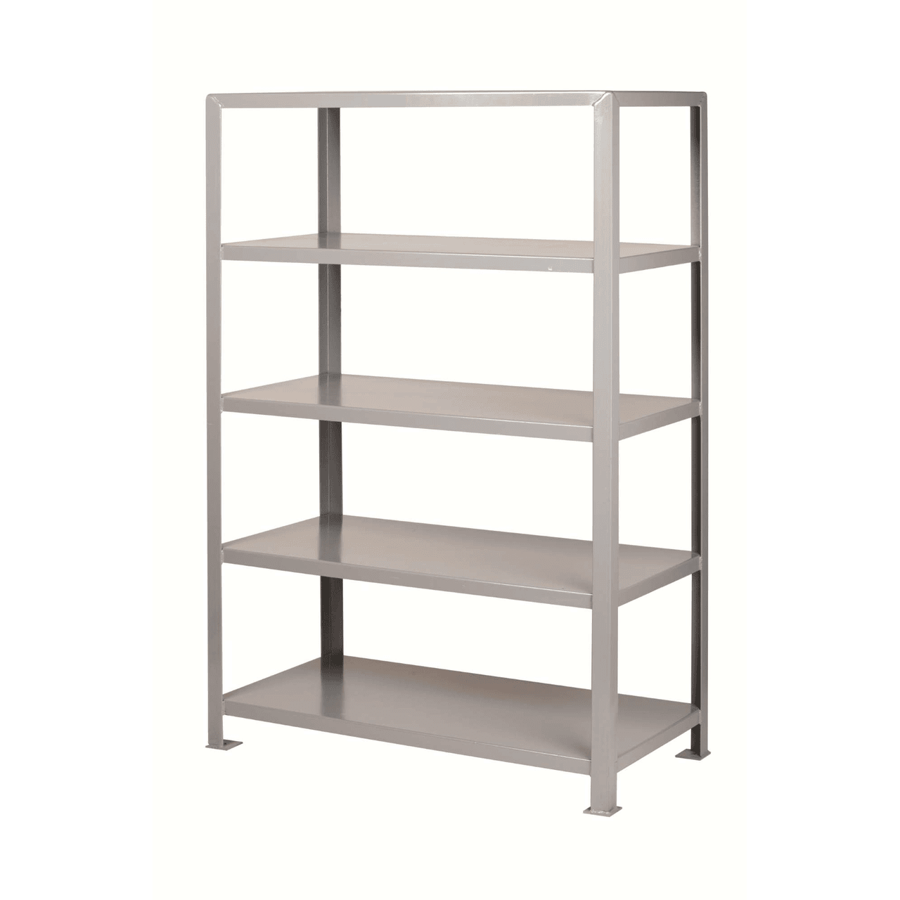 Welded Shelving, 18" W x 32" D x 72" H, Five Shelves, Open Back