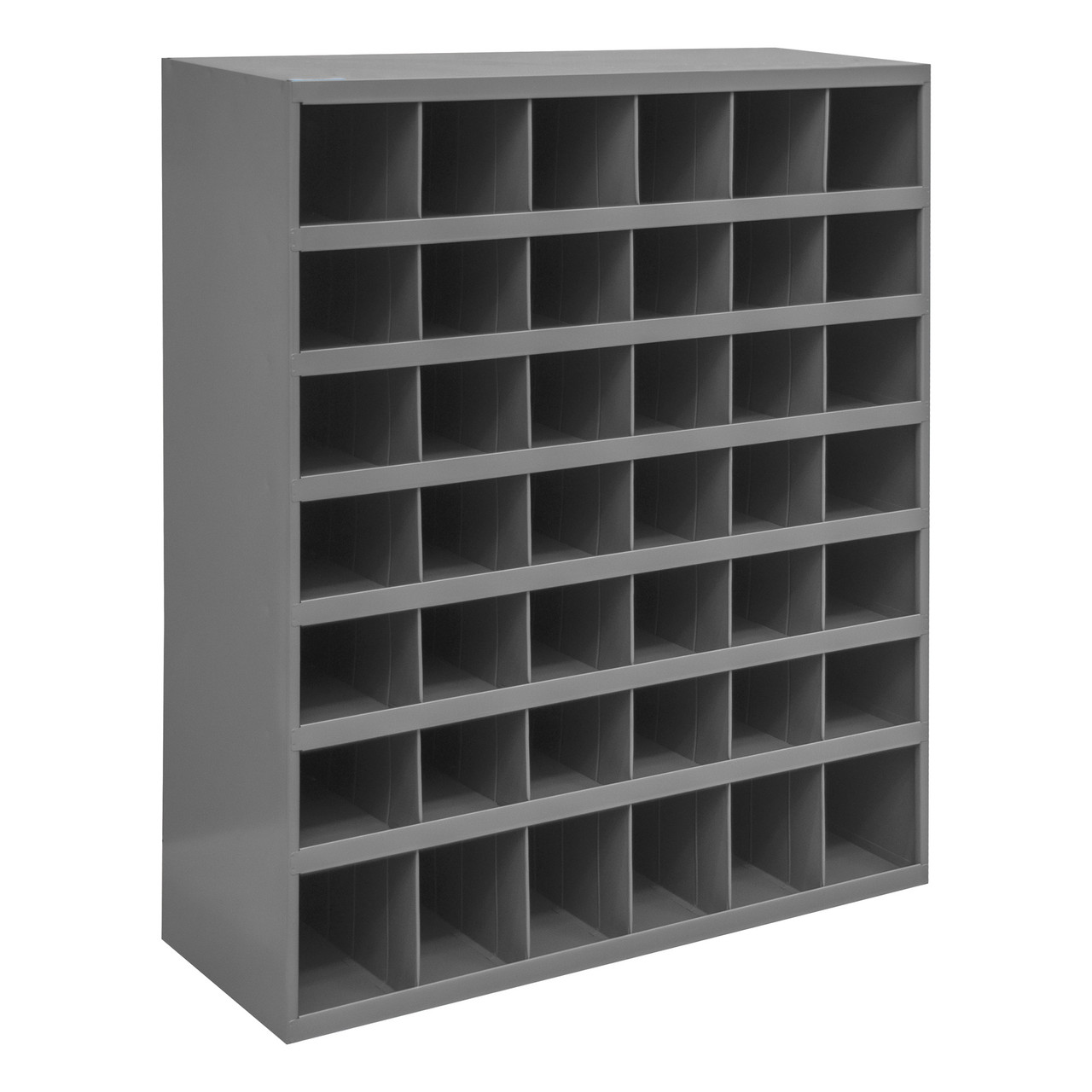 12 Inch Deep Bin Shelving, 33.81" W x 11.94" D x 42" H, 11.94, 42 Bin Openings