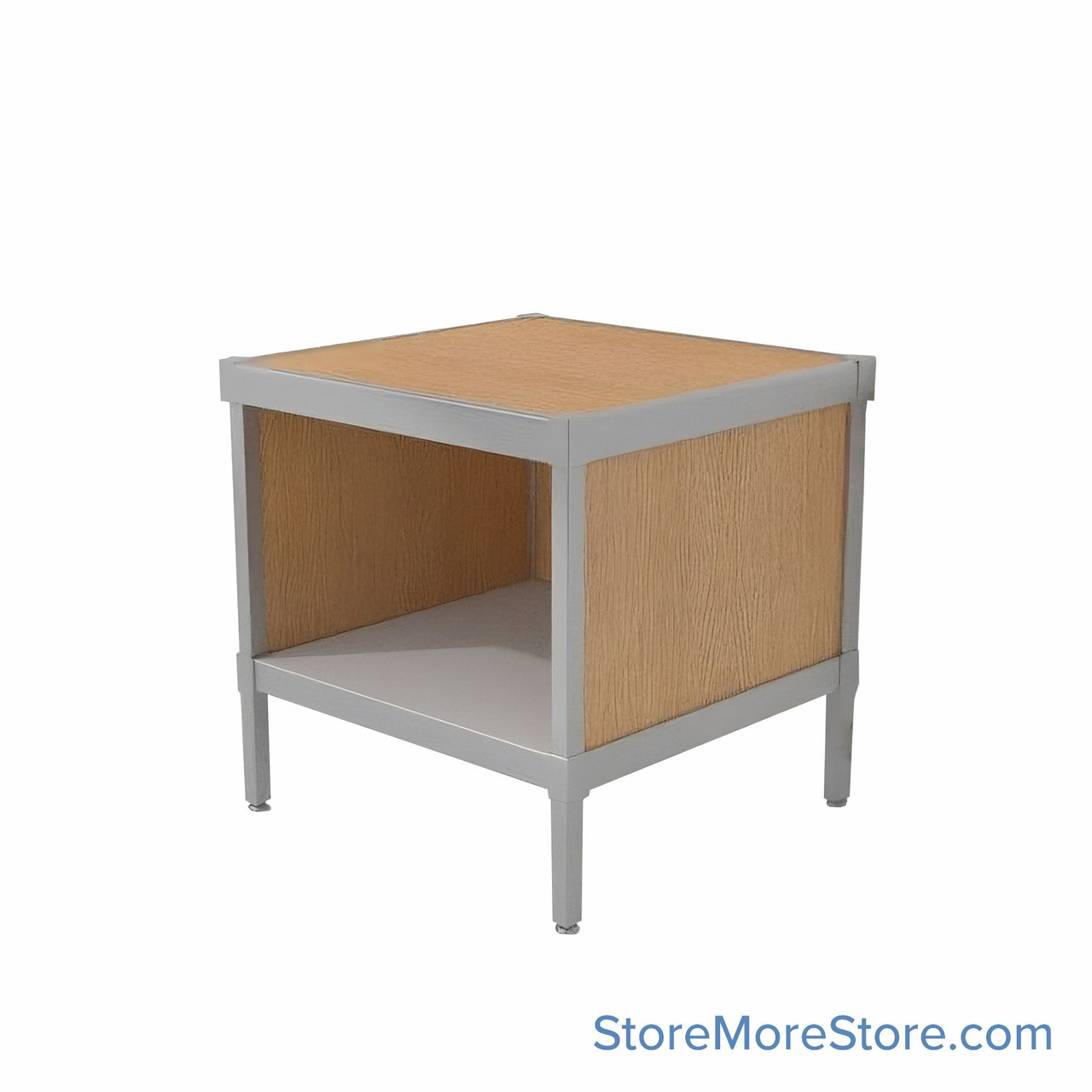 Mail Console, 25" W x 36" D x 36" H, Open Front, 27.875" Cabinet Height, Includes Adjustable Height