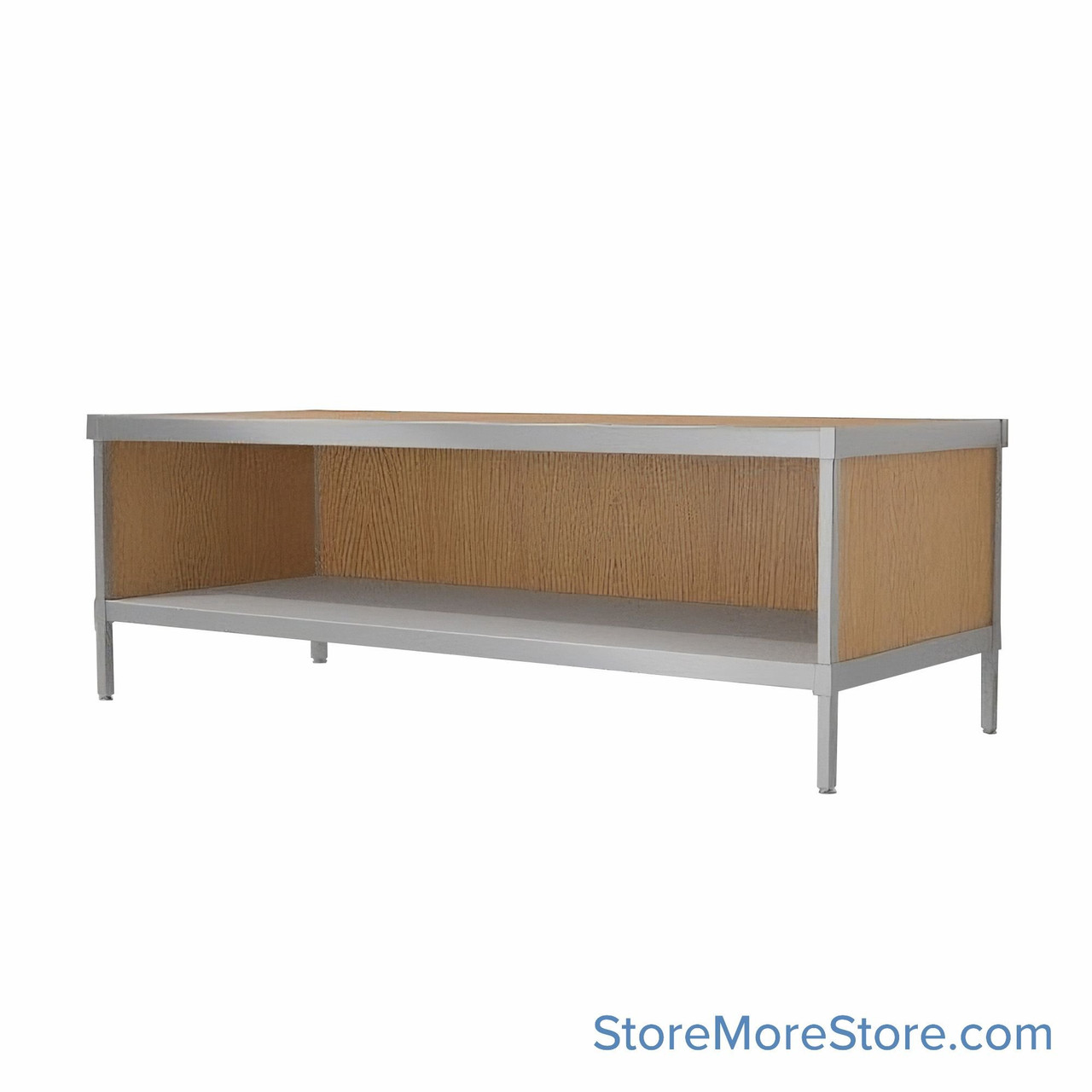 Mail Console, 30" W x 70" D x 42" H, Open Front, 33.5625" Cabinet Height